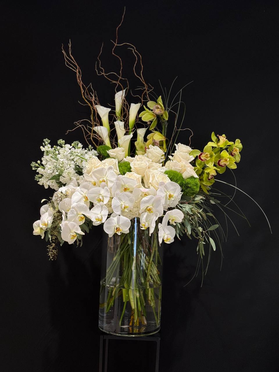 Snowflake Vase Arrangement