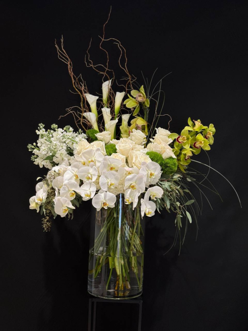 Snowflake Vase Arrangement