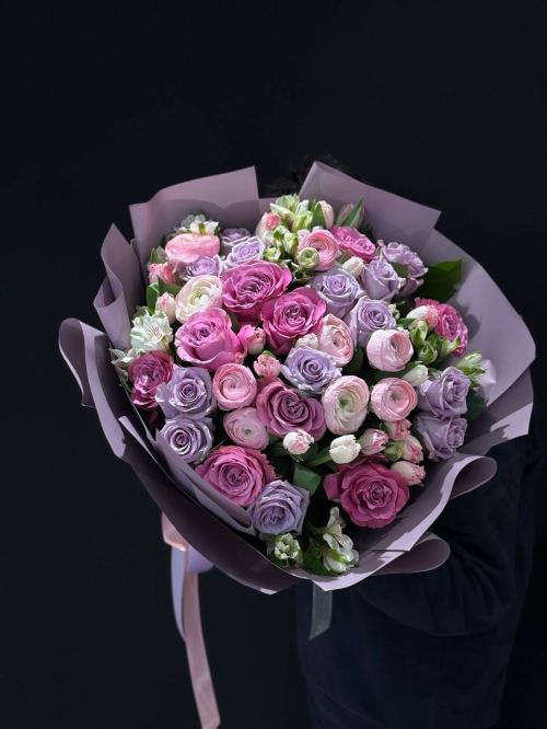  violet wishes bouquet 